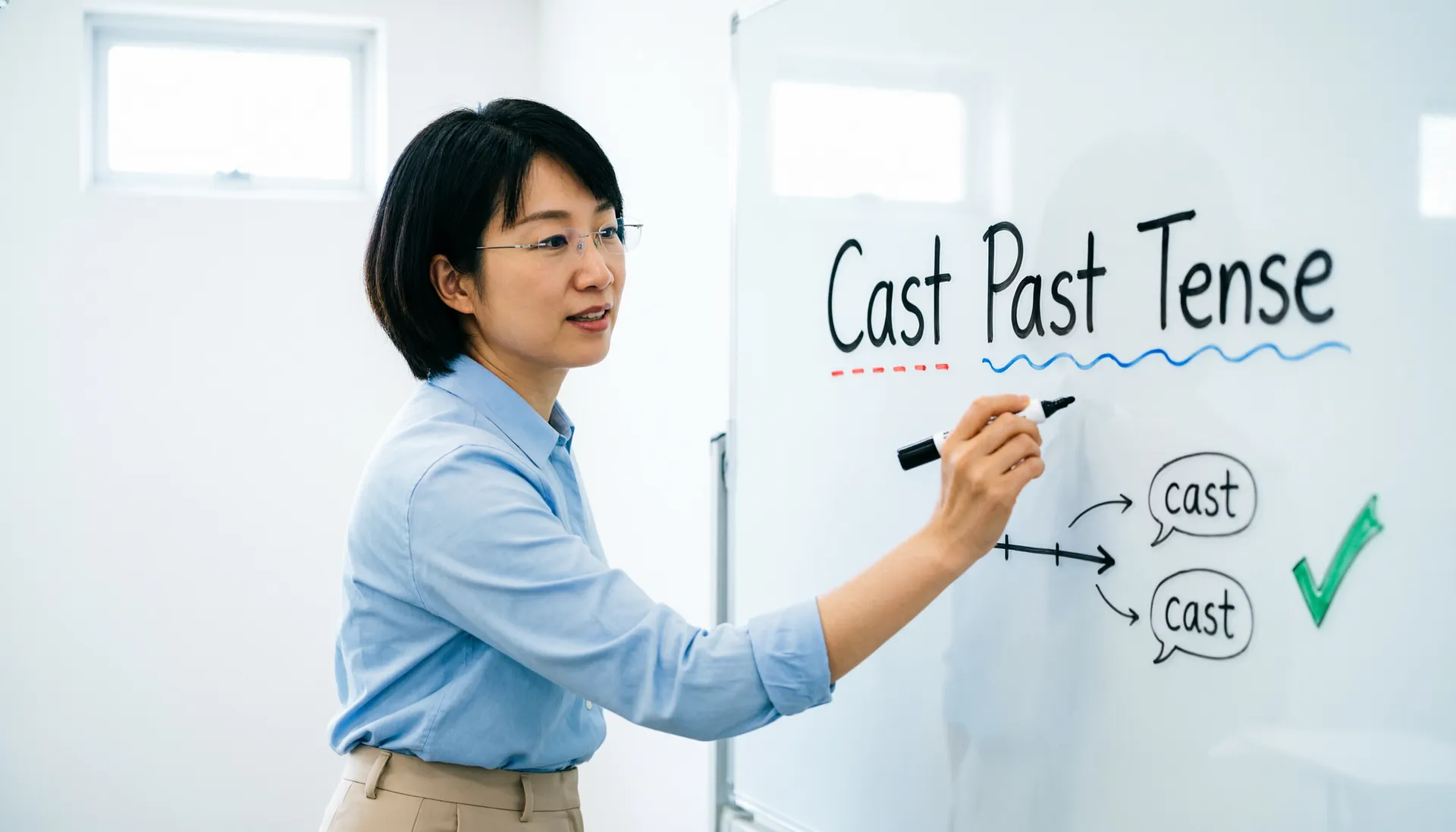 Cast Past Tense