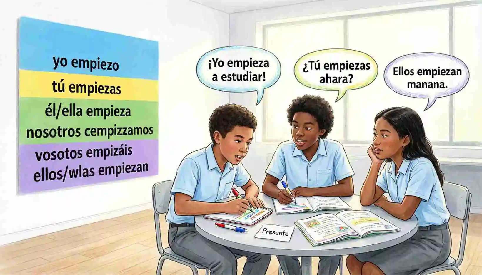 Empezar Present Tense