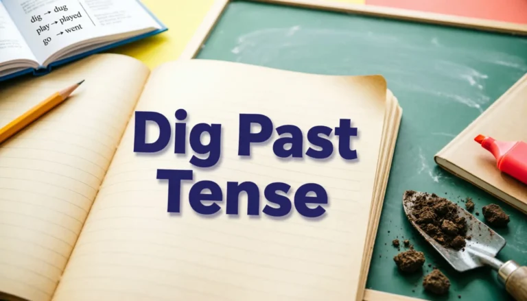 Dig Past Tense