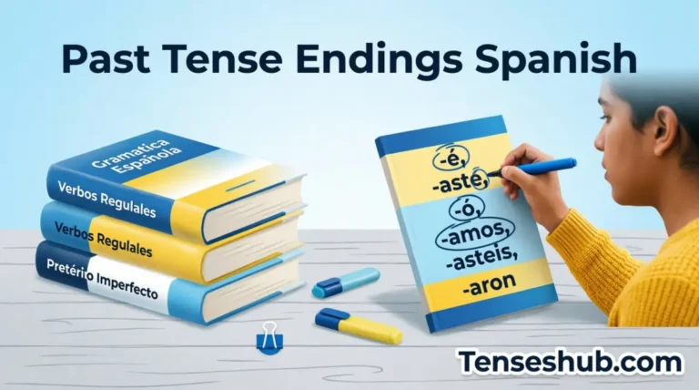 Past Tense Endings Spanish