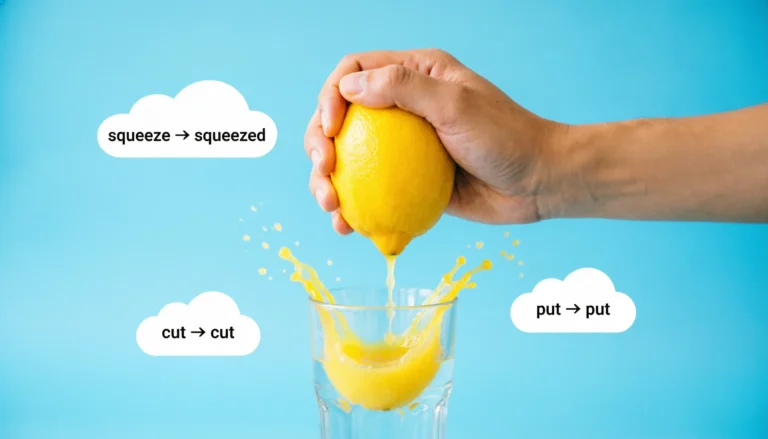 Past Tense of Squeeze