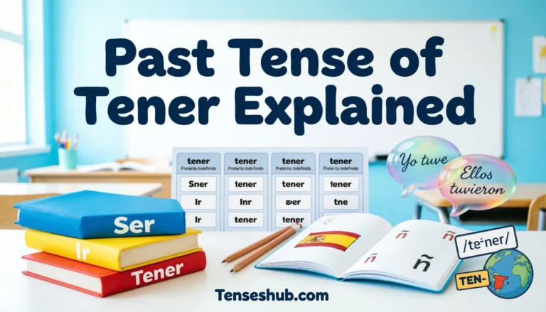 Past Tense of Tener