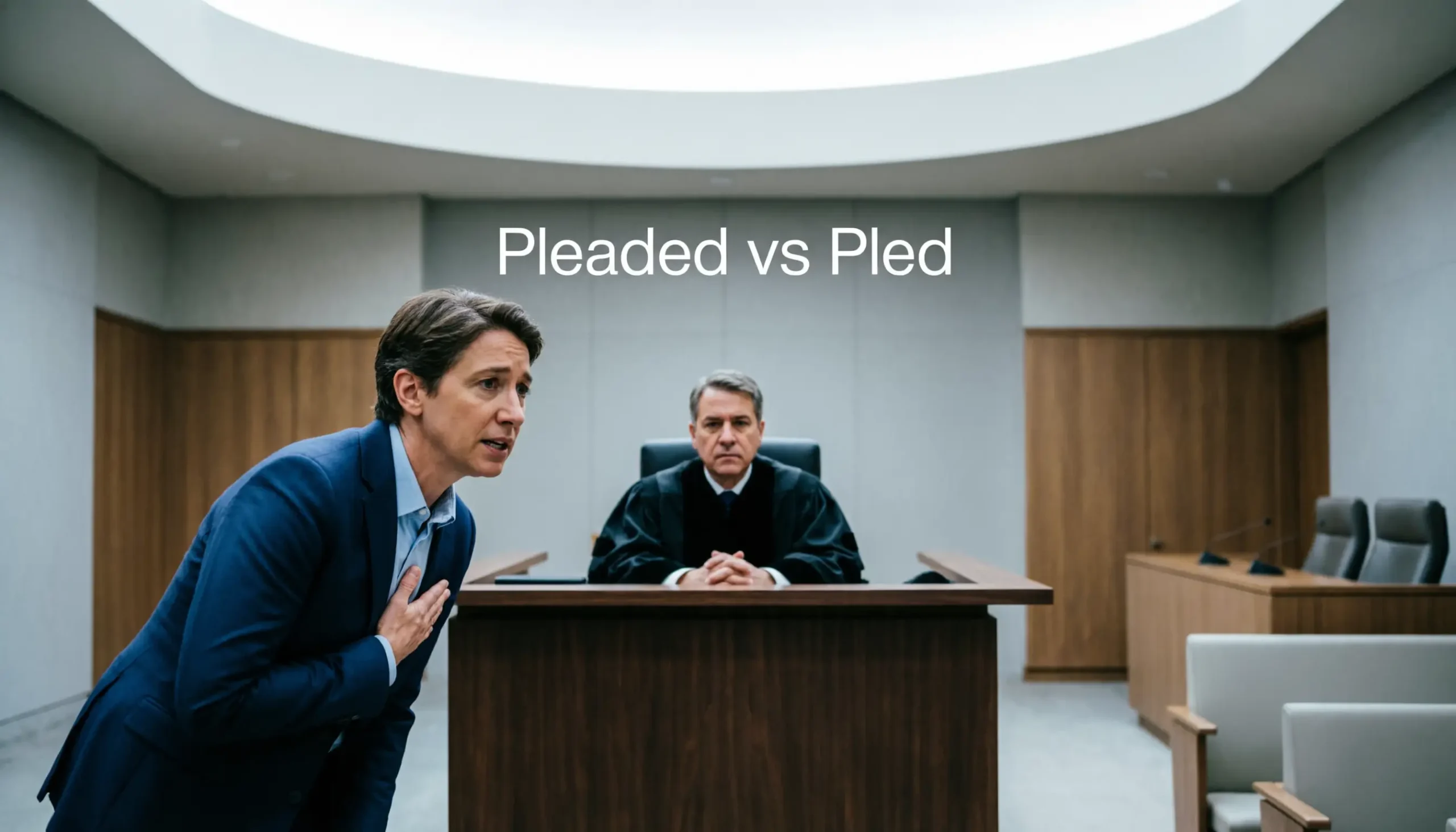 Plead Past Tense