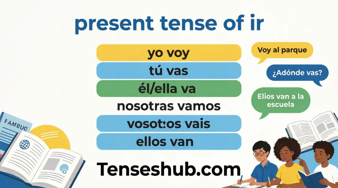 present tense of ir