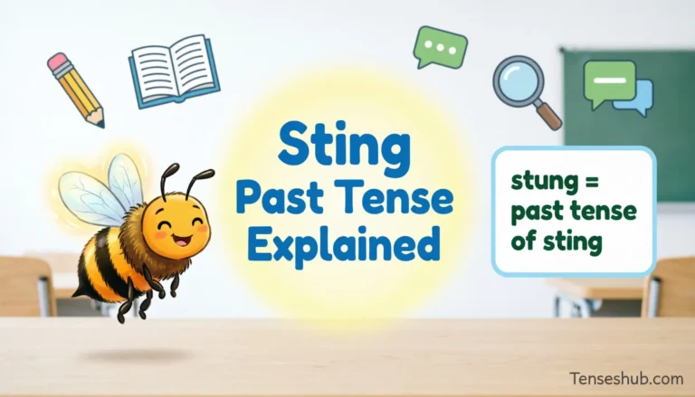 Sting Past Tense