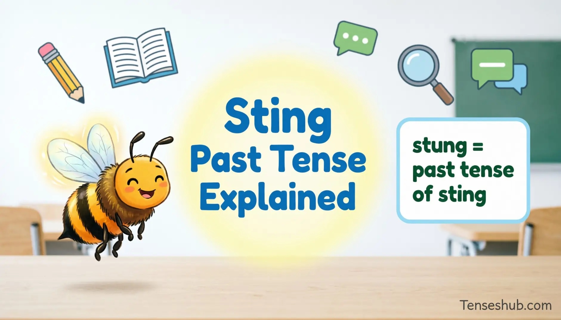 Sting Past Tense