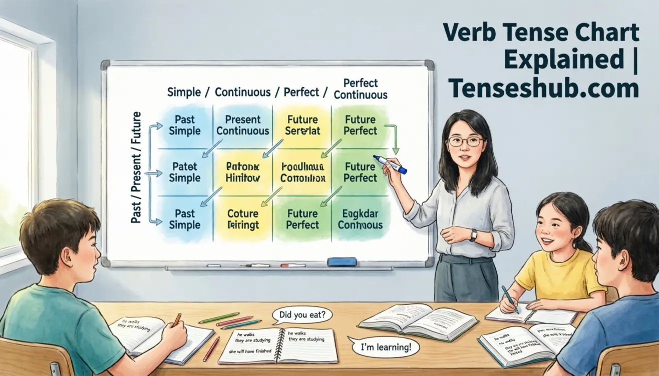 Verb Tense Chart