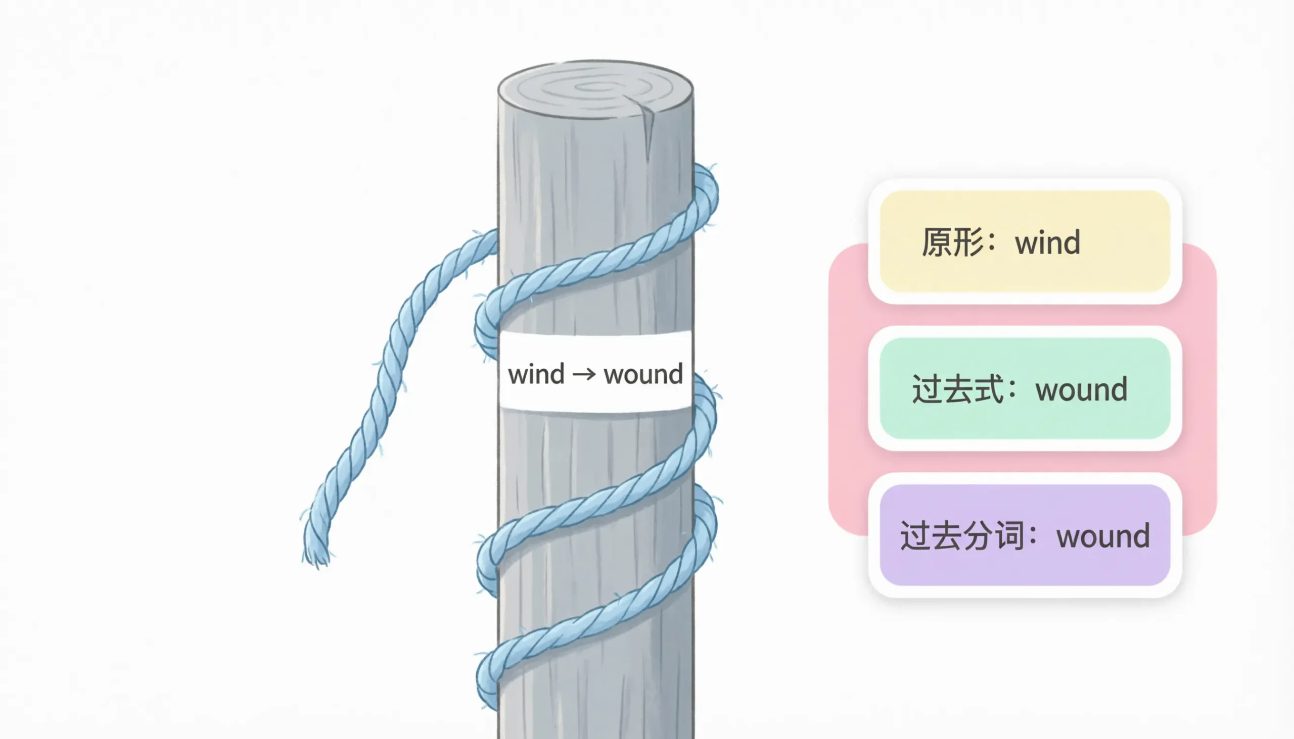 Wind Past Tense