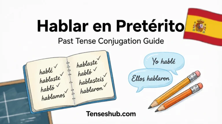 Hablar Past Tense