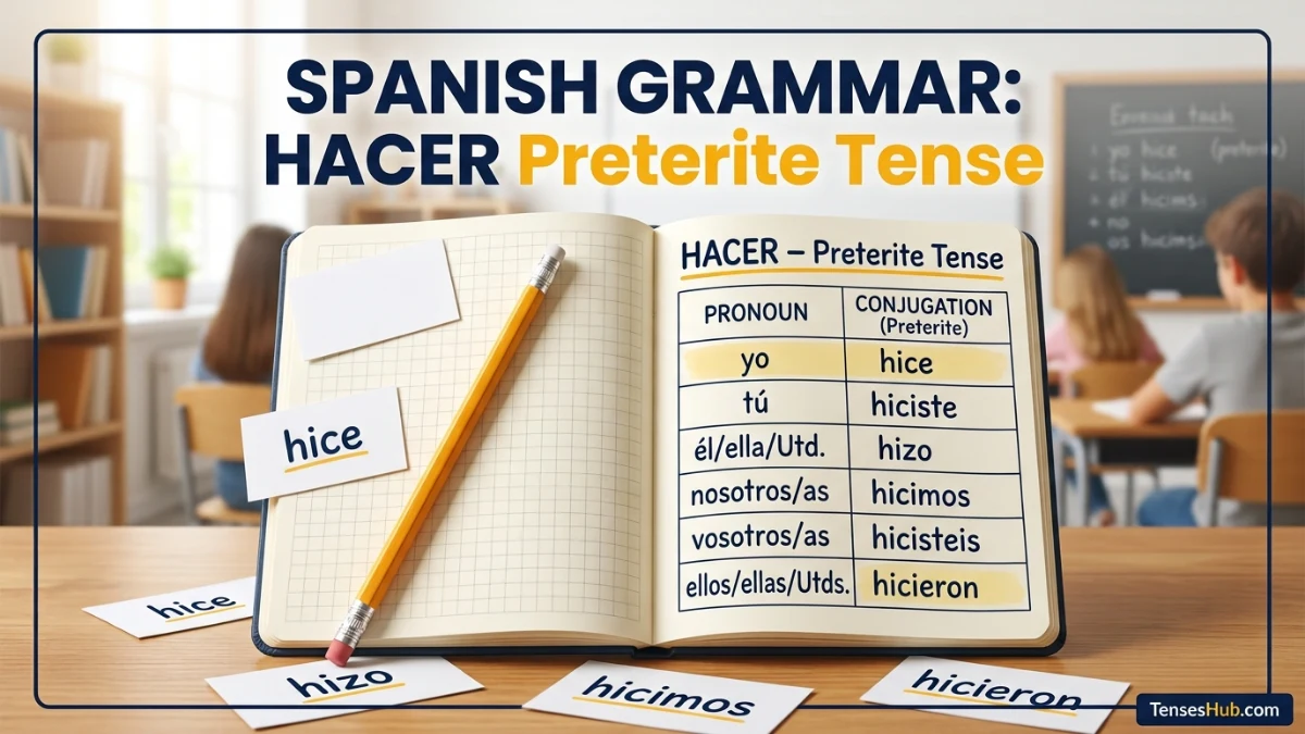 hacer preterite tense