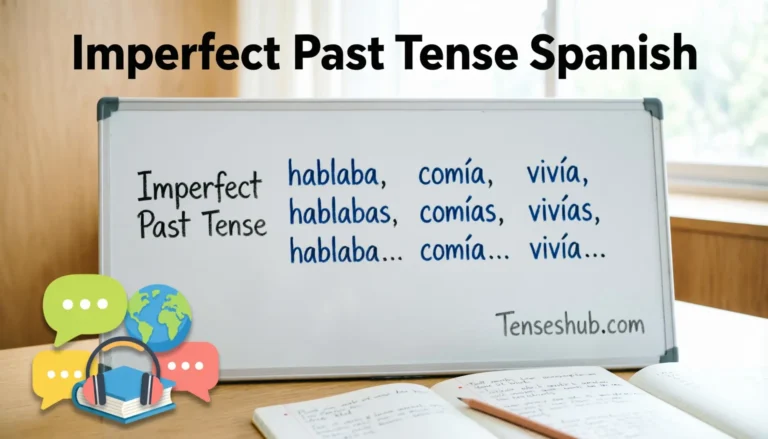 Imperfect Past Tense Spanish