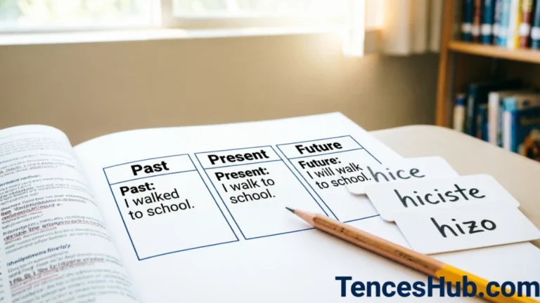 past present future tense
