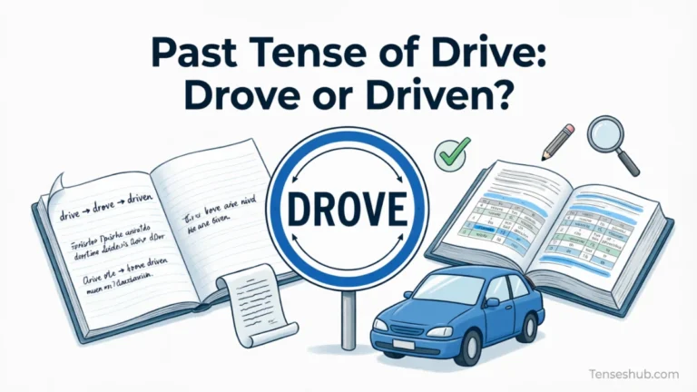 Past Tense of Drive