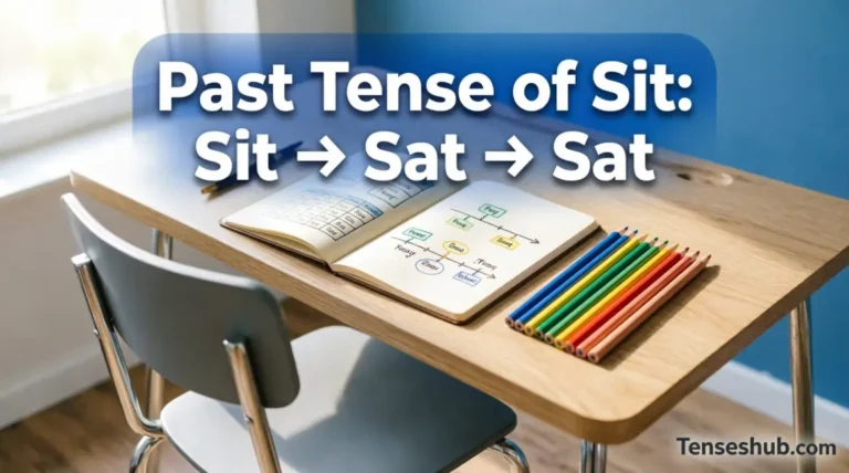 Past Tense of Sit