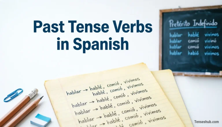 Past Tense Verbs in Spanish