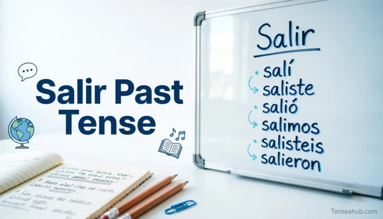 Salir Past Tense