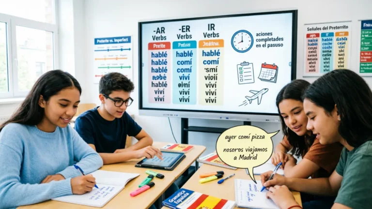 Spanish Preterite Tense
