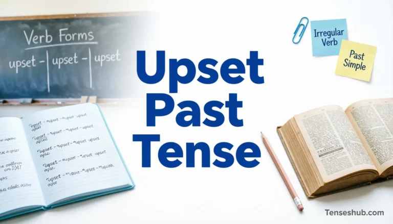 Upset Past Tense