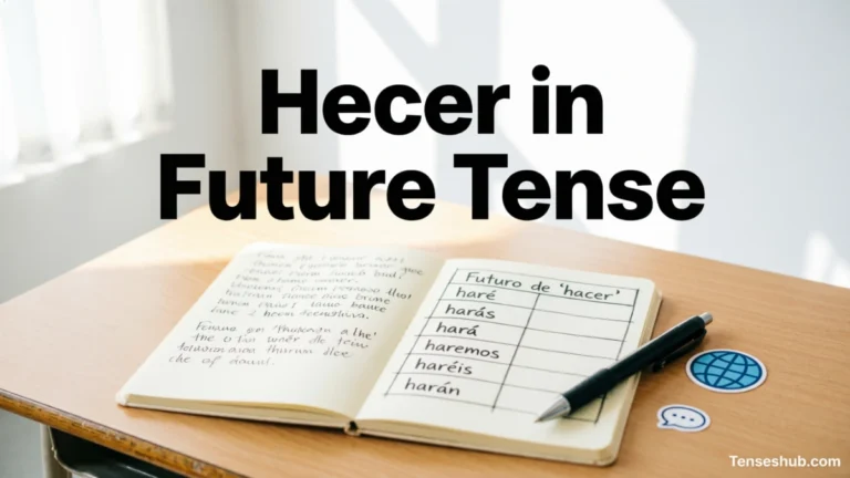 Hacer in Future Tense