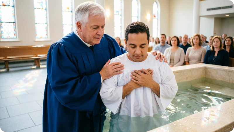 baptism in water