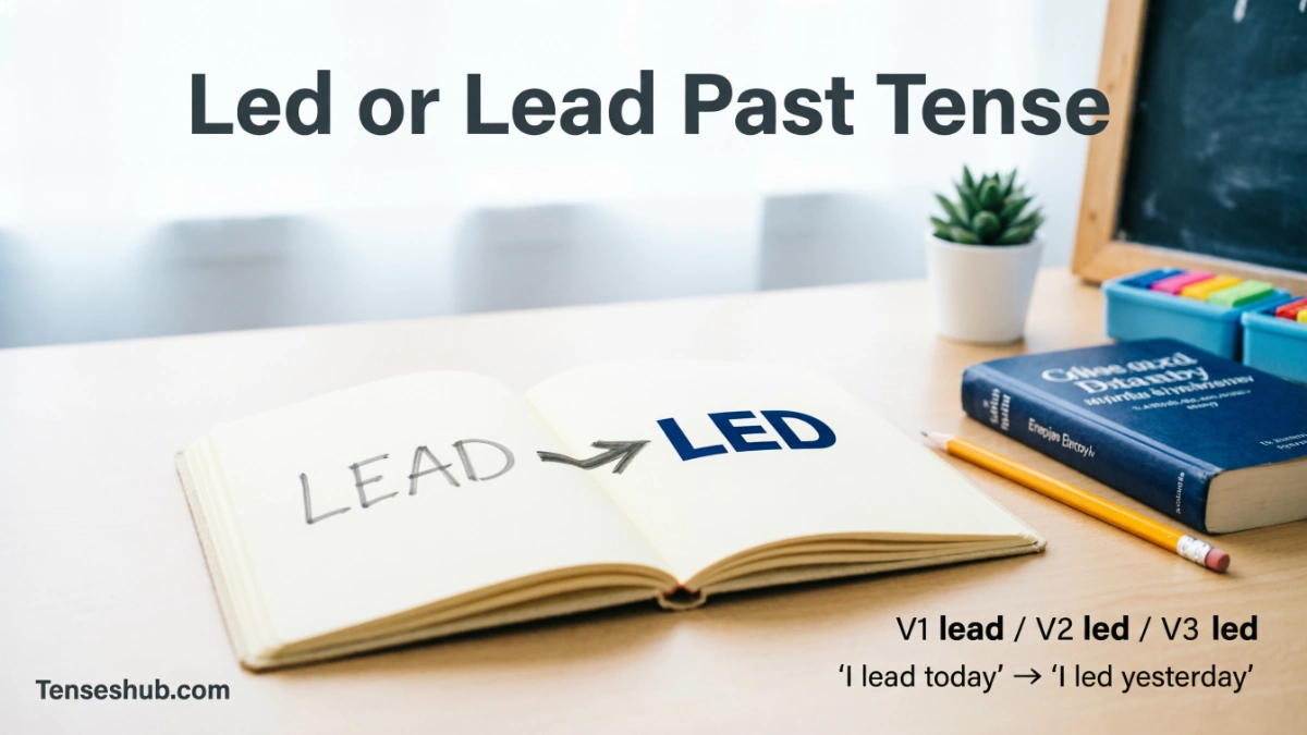 Led or Lead Past Tense