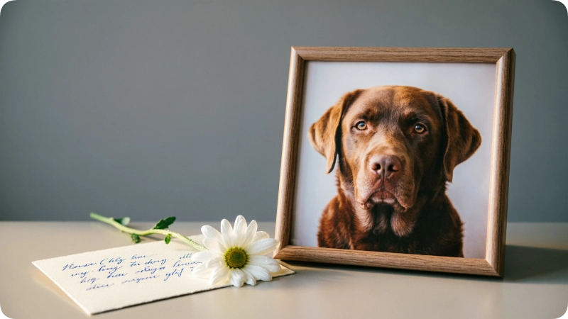 pet loss message