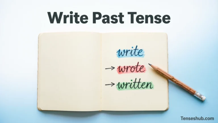 Write Past Tense