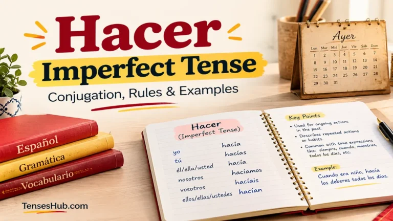 Hacer Imperfect Tense