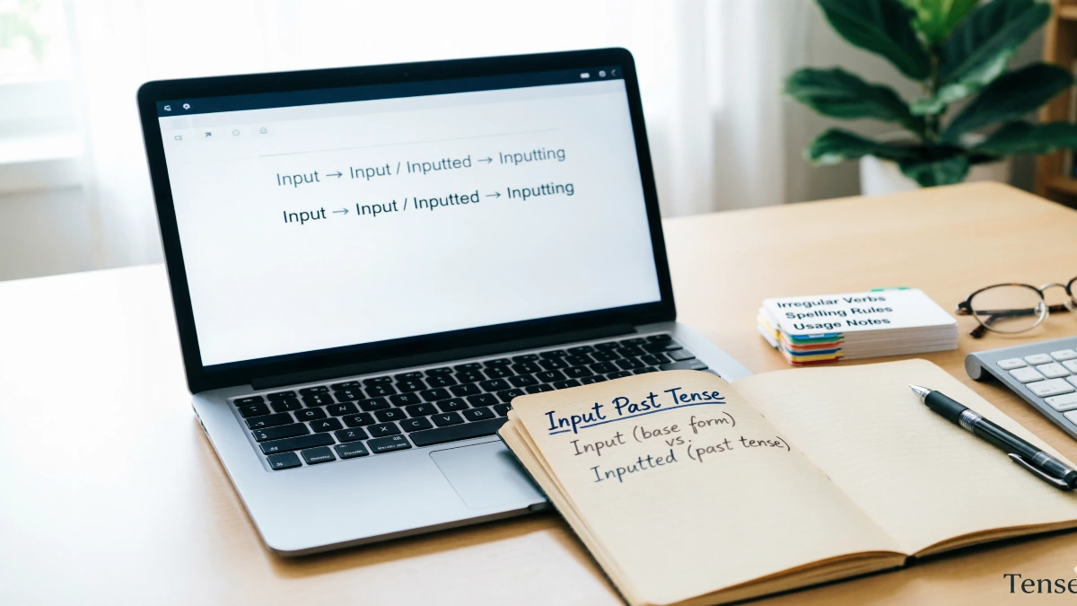 Input Past Tense: Is It Input or Inputted? Meaning & Examples 2026