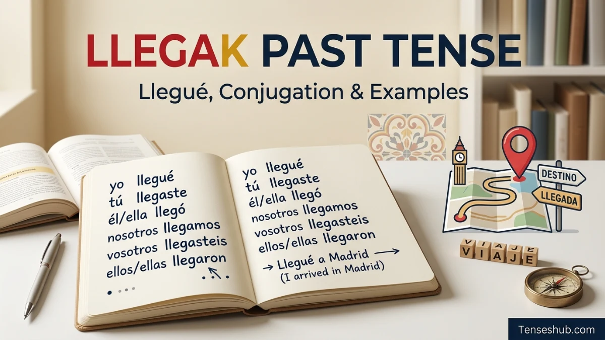 Llegar Past Tense