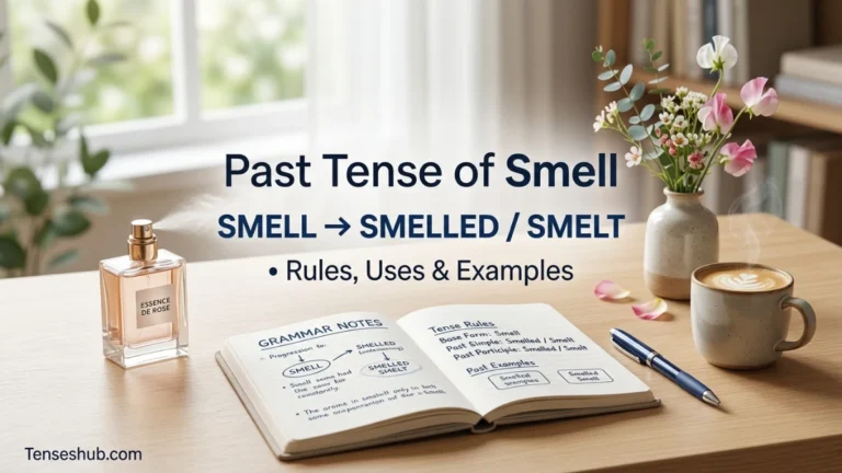 Past Tense of Smell