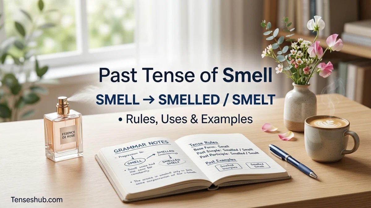 Smell Past Tense: Smelled or Smelt? Rules, Uses & Examples 2026