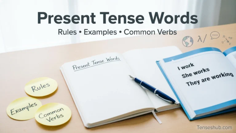 Present Tense Words