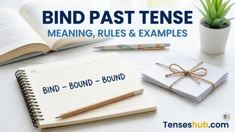 Bind Past Tense