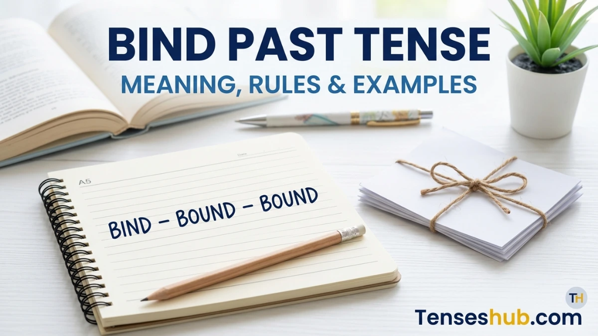 Bind Past Tense: Meaning, Rules, Forms, and Examples 2026