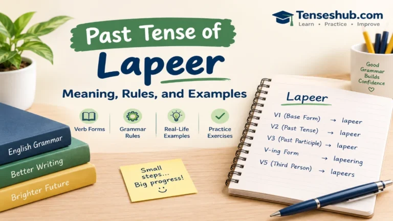 Past Tense of Leap