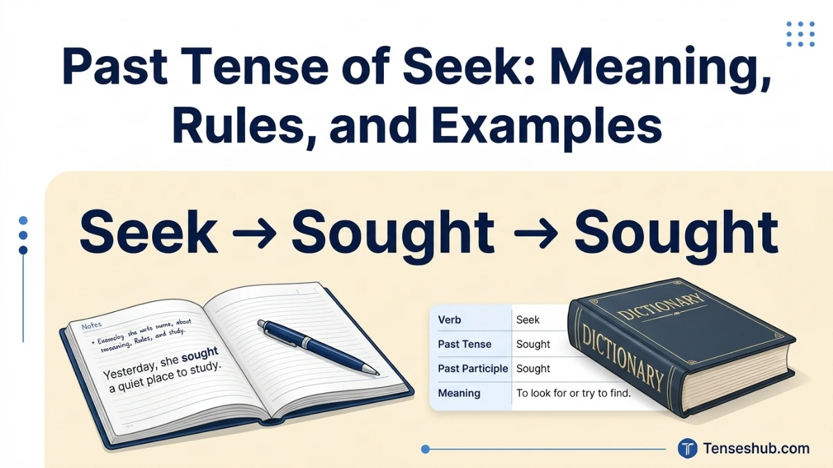 Past Tense of Seek