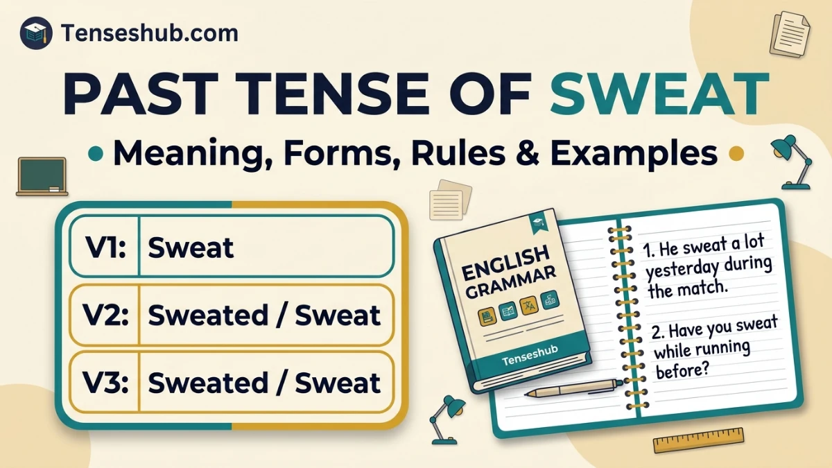 Past Tense of Sweat