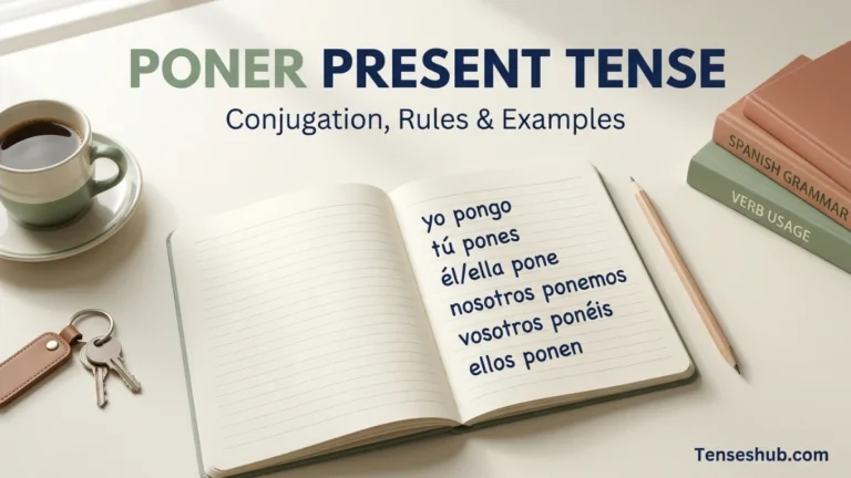 Poner Present Tense