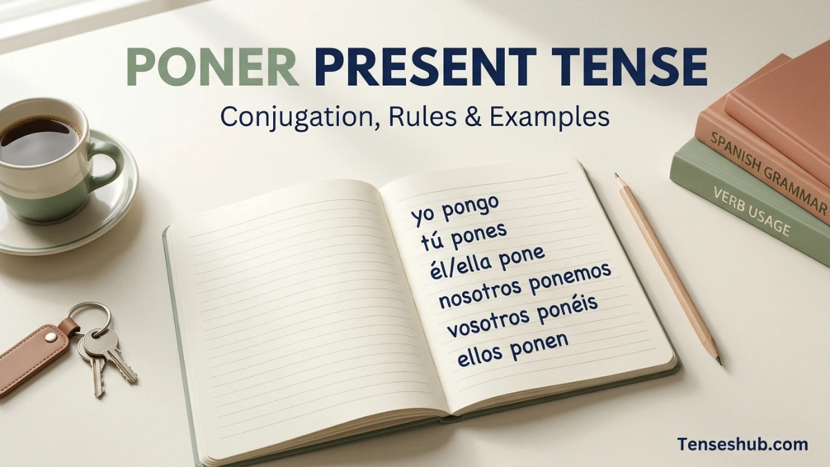 Poner Present Tense