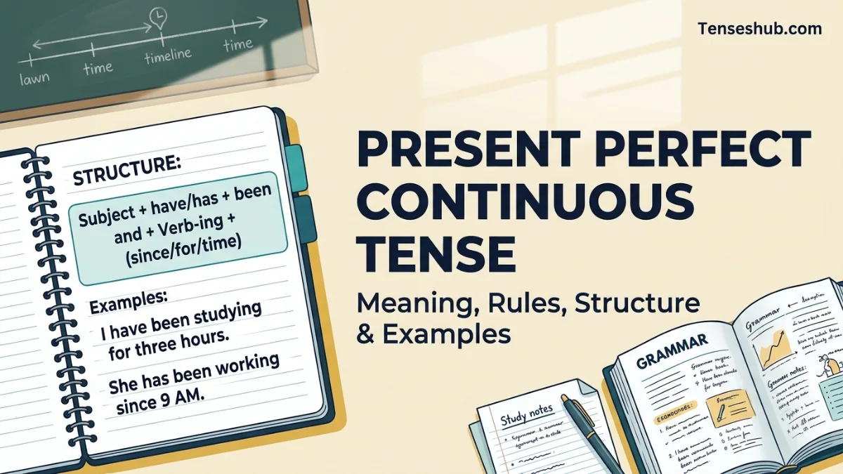 Present Perfect Continuous Tense