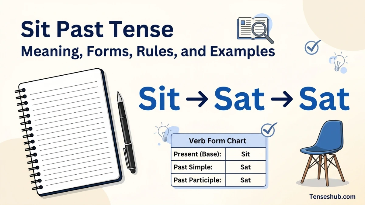 Sit Past Tense