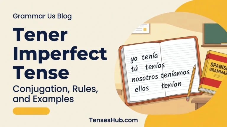 Tener Imperfect Tense