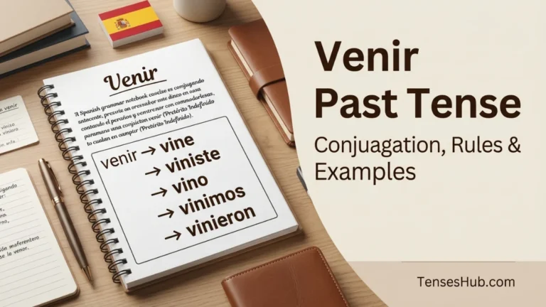 Venir Past Tense