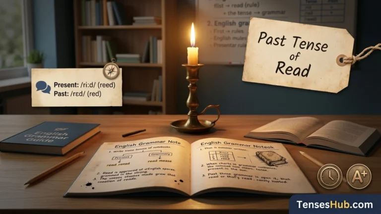 What Is the Past Tense of Read